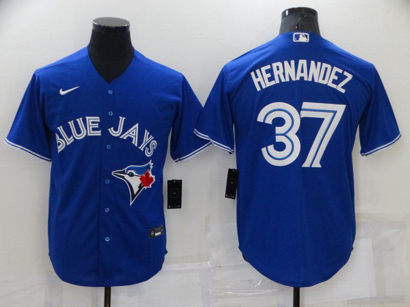 Men Toronto Blue Jays #37 Hernandez Blue Game 2022 Nike MLB Jersey->toronto blue jays->MLB Jersey